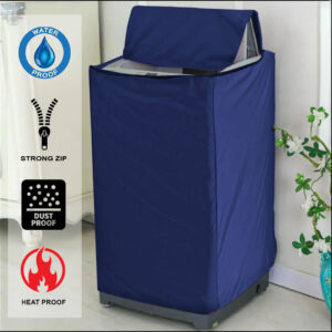 Waterproof Washing Machine Cover - Blue